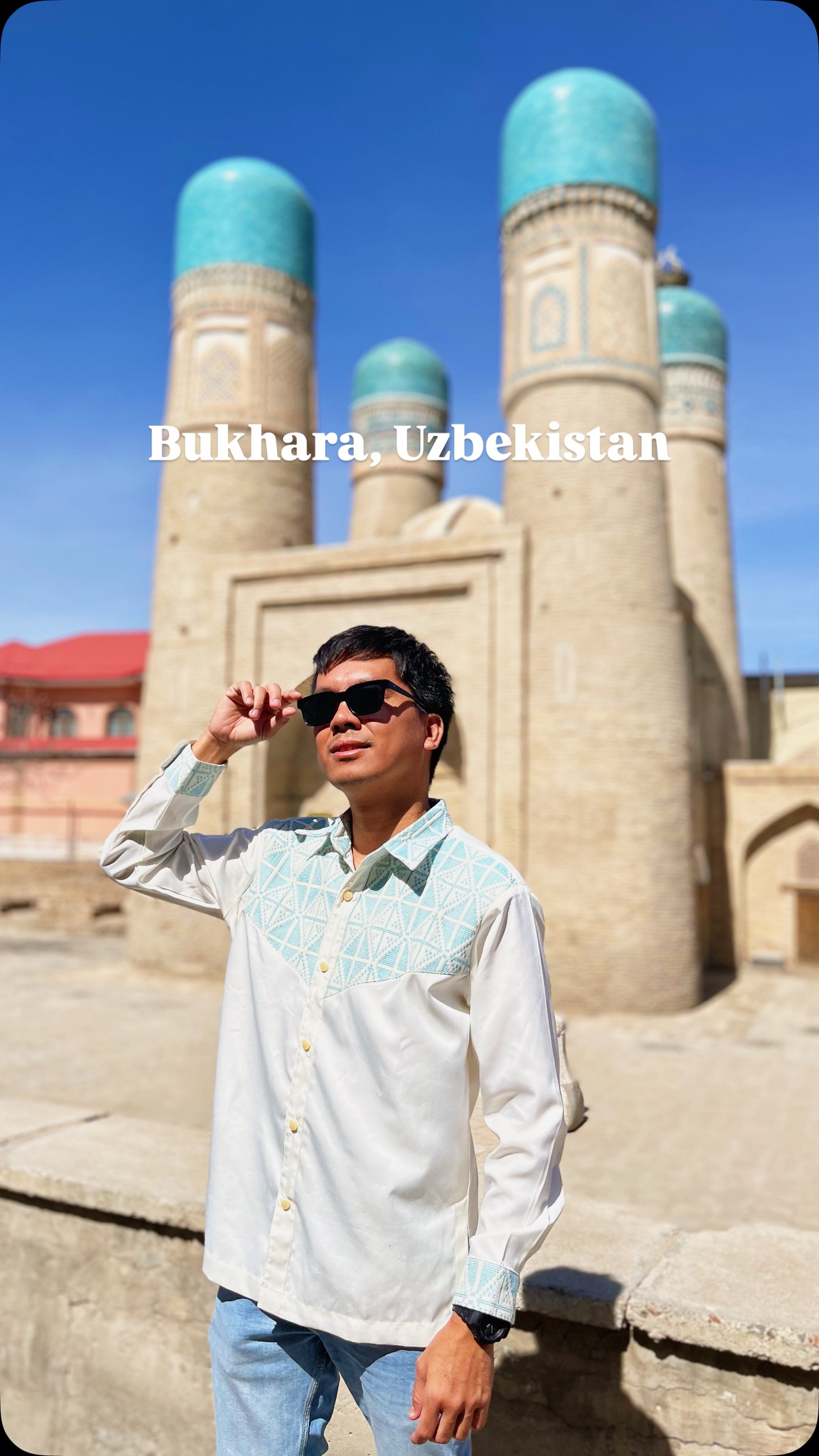 Spent 2 days exploring the historic city of Bukhara, Uzbekistan. Here are the top places I visited during my short stay in this Silk Road gem!

📍Toki Sarrofon 
📍Nadir Divan Begi Madrasah
📍Kalon Tower
📍Chor Minor Madrasah
📍Ismail Samani Mausoleum
📍Bolo Hauz Mosque
📍Bukhara Tower
📍Ark of Bukhara
📍Kalan Mosque
📍Mir-i-Arab Madrasa

👉🏼 Enjoy extra discounts on activities with these codes:
☑️ Klook: MARXTERMINDKLOOK
☑️ Get Your Guide: MARXTERMIND10

#marxtermindtravels